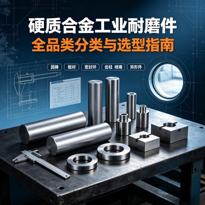硬质合金工业耐磨件全品类汇总｜完整分类与选型应用指南