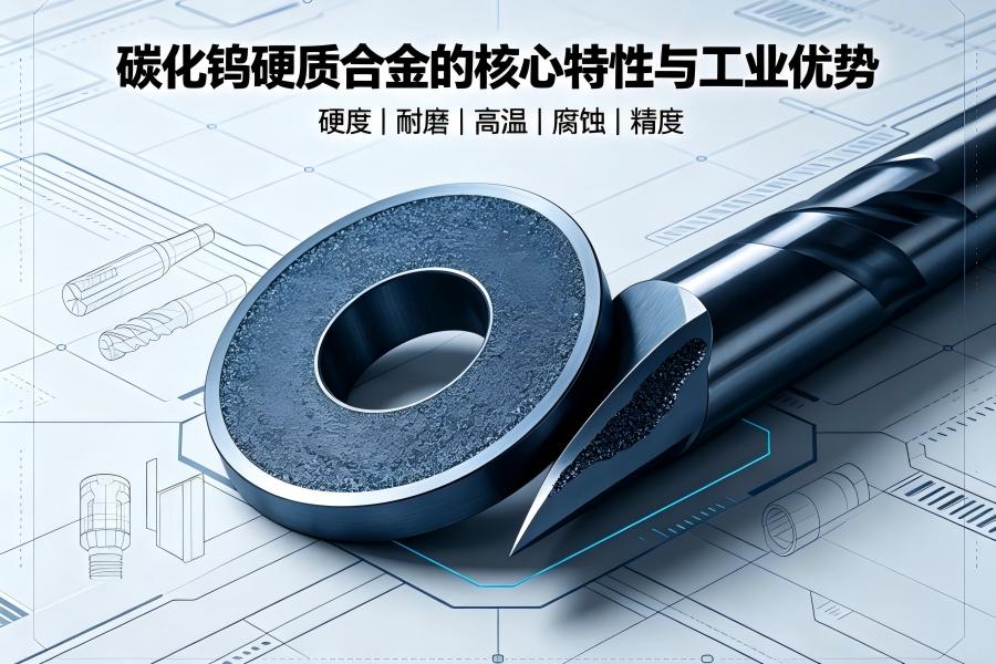 碳化钨硬质合金的核心特性与工业优势详解|解决磨损、高温、腐蚀、频繁换件难题