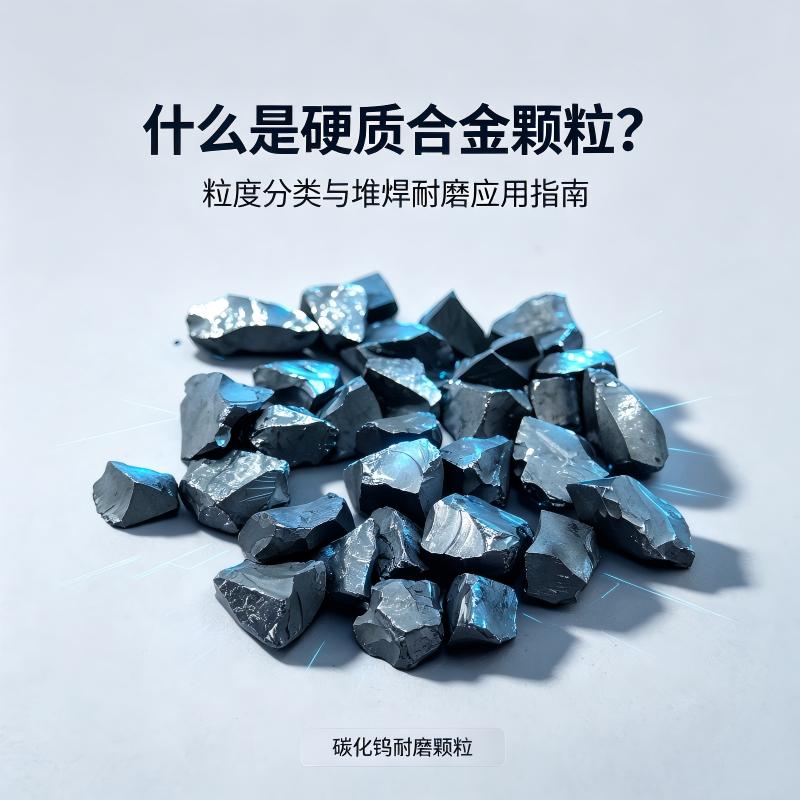 什么是硬质合金颗粒？粒度分类、材质类型及堆焊耐磨应用全解