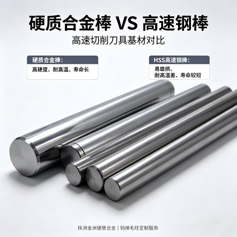 为什么硬质合金棒比高速钢棒更适合高速切削刀具?