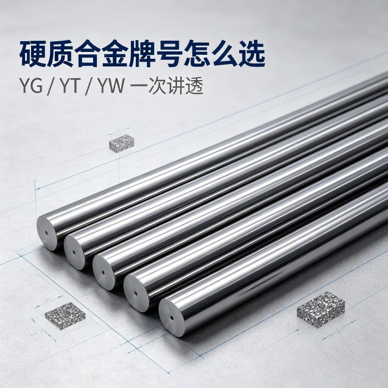 硬质合金牌号终极科普:YG / YT / YW / YH 全系列区别、原理、选型一次讲透 硬质合金牌号终极科普:YG / YT / YW / YH 全系列区别、原理、选型一次讲透
