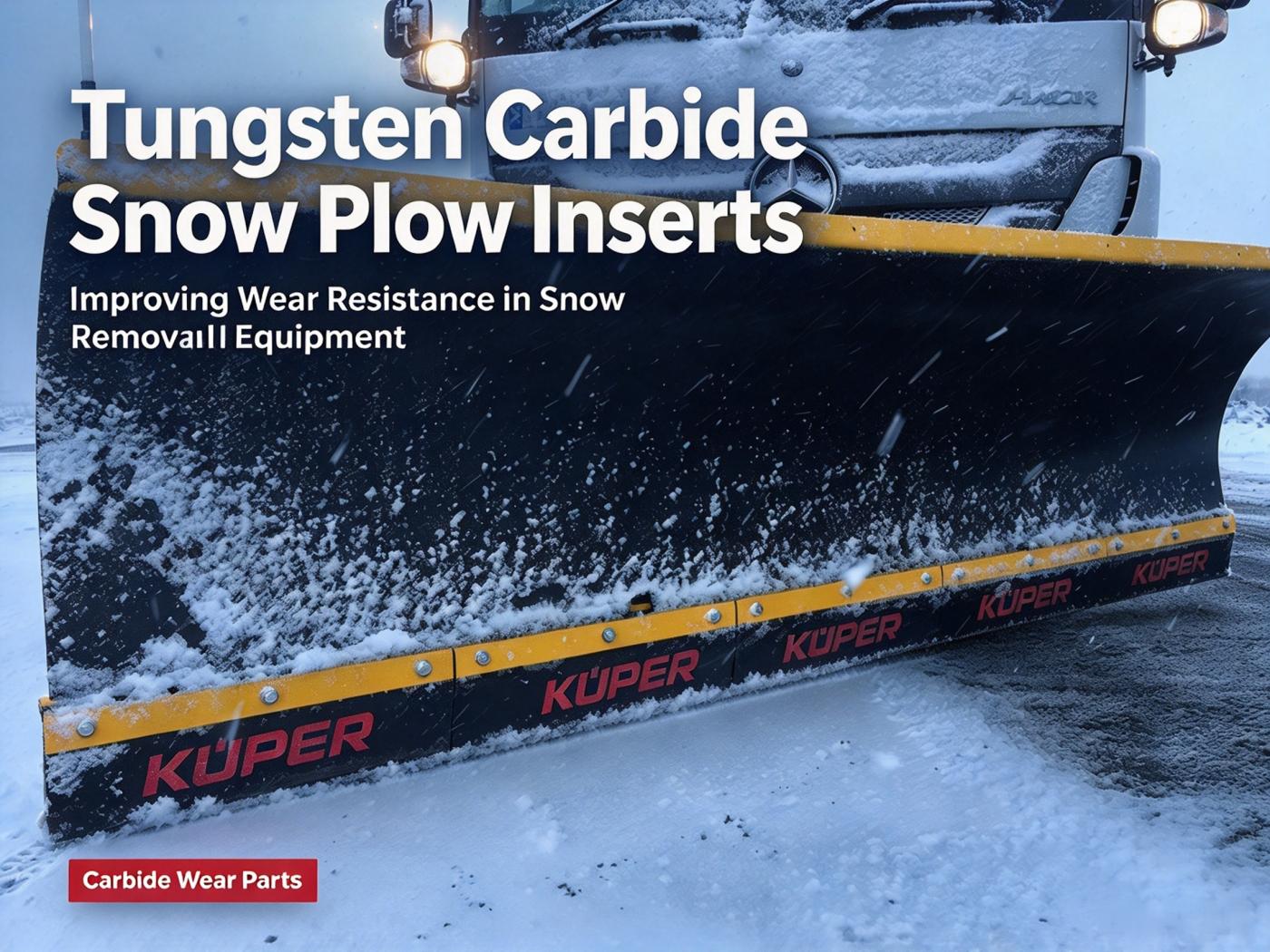 How to Choose Tungsten Carbide Snow Plow Blade Inserts