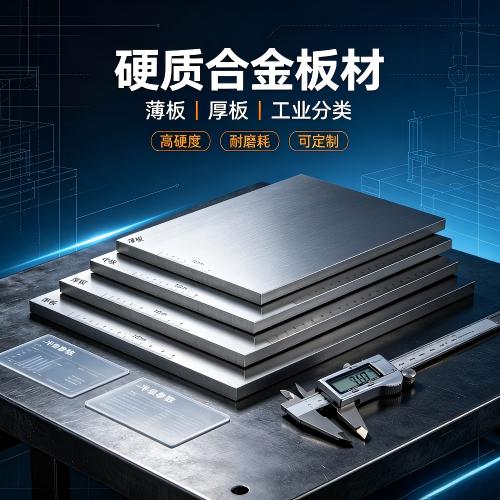 硬质合金板材详解:薄板、厚板类型及工业用途分类