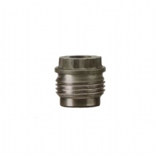 Tungsten Carbide Nozzle cased in threaded steel sleeve